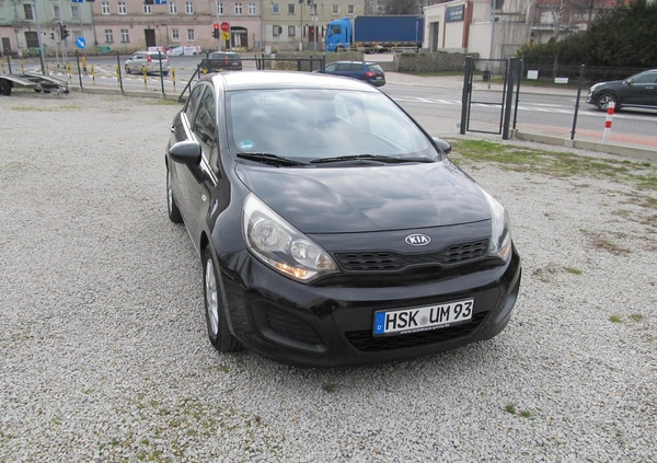 Kia Rio cena 24900 przebieg: 119000, rok produkcji 2012 z Strzegom małe 79